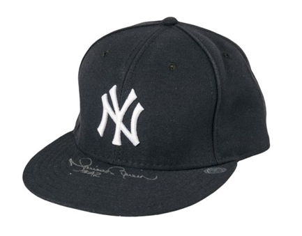 2013 Mariano Rivera New York Yankees Game Used and Signed Spring Training Hat (Steiner)